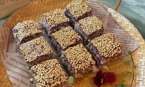 Baked Taro Pastry Baked Taro Pastry